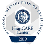 HeartCARE Center, National Distinction of Excellence 2019