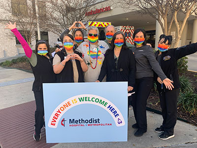Methodist Hospital Metropolitan once again recognized as a in LGBTQ+ Healthcare Equality | Methodist Healthcare