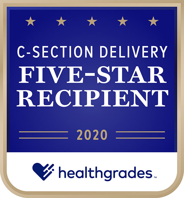 C-Section Delivery Five-Star Recipient 2020 Healthgrades