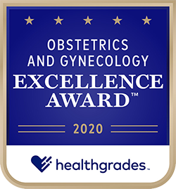 Obstetrics and Gynecology Excellence Award 2020 Healthgrades