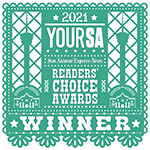 2021 Your SA, San Antonio Express-News, Readers' Choice Awards Winner