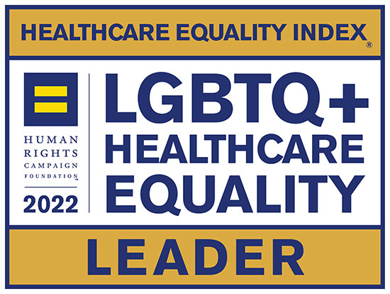 Healthcare for all. Awarded 4 years straight, because you don't have to be. San Antonio's only nationally recognized leader. 2022 LGBTQ Healtcare Equality Leader.