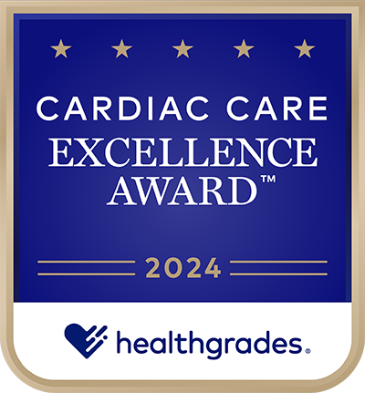 Healthgrades Cardiac Care Excellence Award 2024