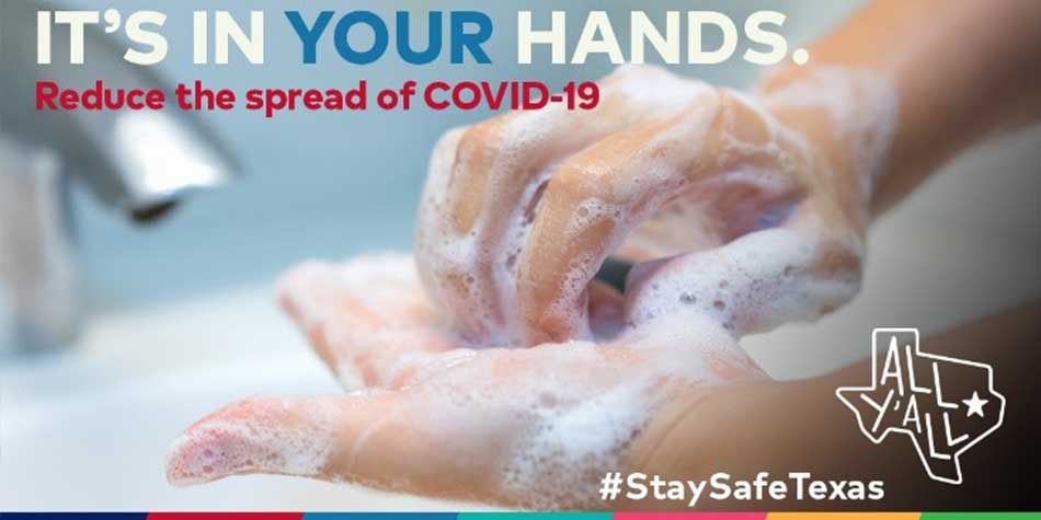 It's in your hands - reduce the spread of COVID-19